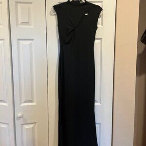 Black Peppermayo Maxi Dress with Cut Outs